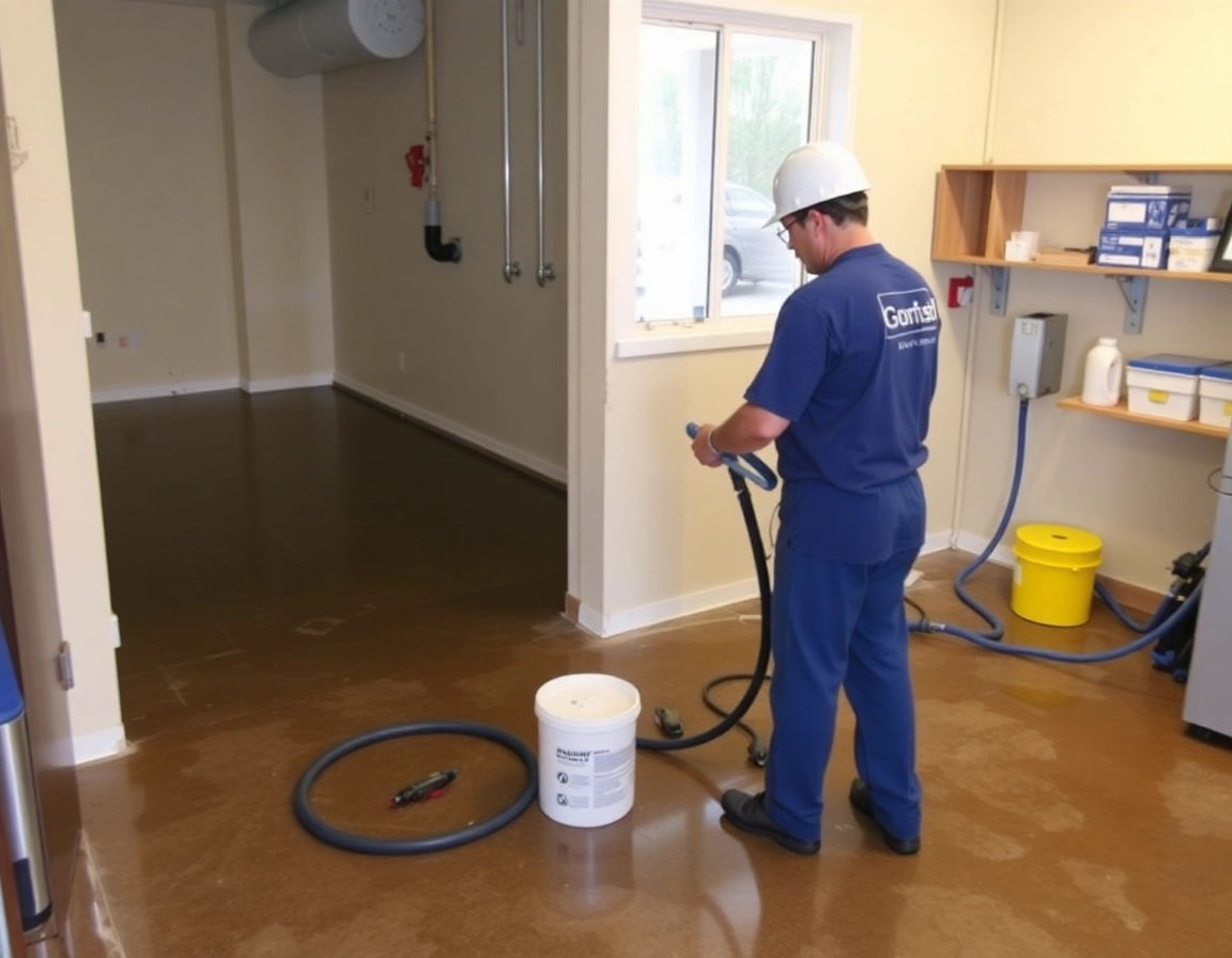 Water Damage Restoration Service in Thaxton